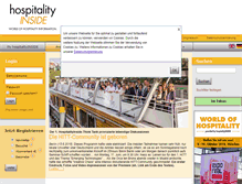 Tablet Screenshot of hospitalityinside.com